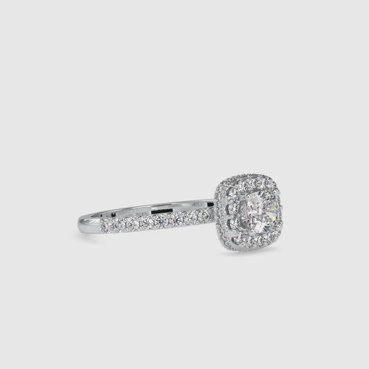 1.25 CTTW  LABGROWN Diamond , VVS Clarity , E-F Color , 925 Silver Diamond Ring with IGI Certification